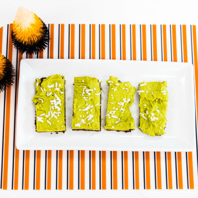 No-bake avocado zombie bars – bariatric recipe by Celebrate Vitamins