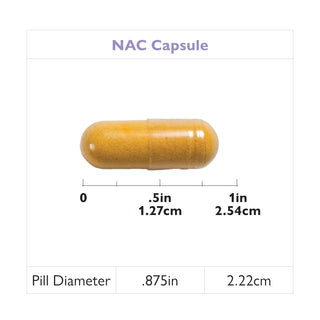 NAC (N-Acetyl Cysteine), 600mg, 90 Kapseln