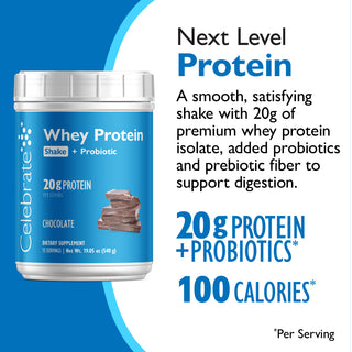 Celebrate® ReBuild Protein + Probiotic, pulver