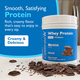 Celebrate® ReBuild Protein + Probiotic, pulver