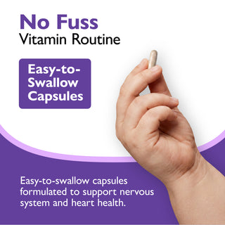 Thiamin Vitamin B1, 100 mg, kapsler