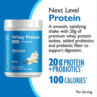 Celebrate® ReBuild Protein + Probiotic, pulver