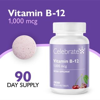 B-12-vitamin, hurtigsmeltende