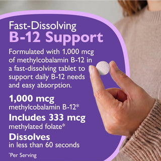 B-12-vitamin, hurtigsmeltende