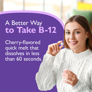 B-12-vitamin, hurtigsmeltende